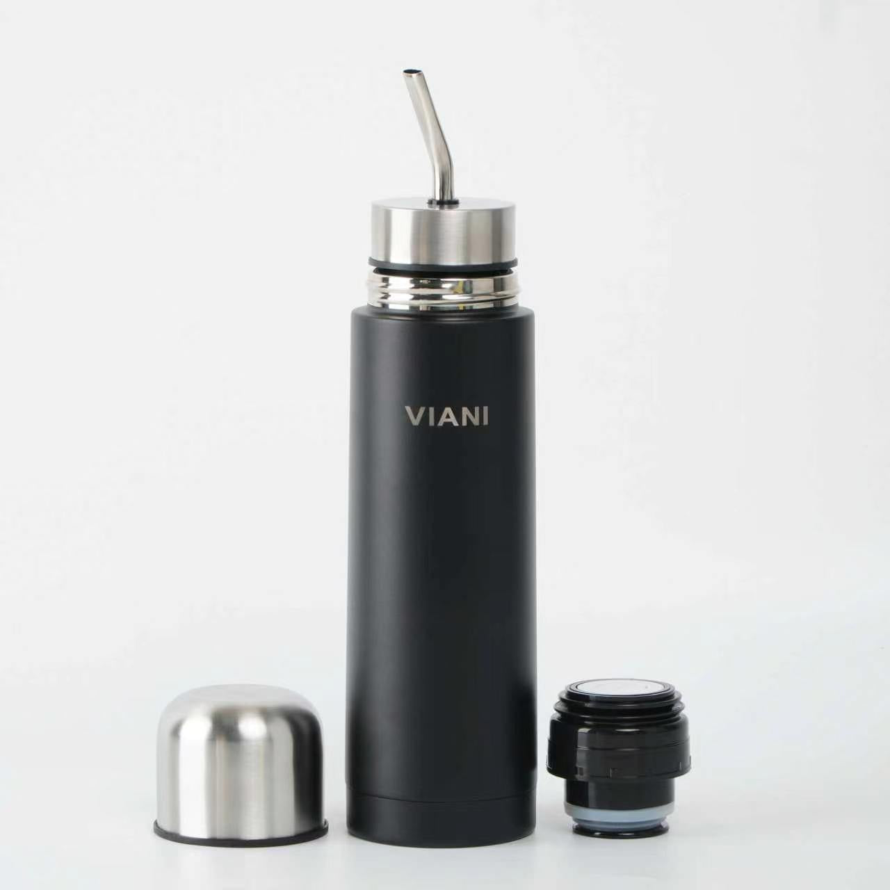 Mate Autocebante VIANI 500ml Negro