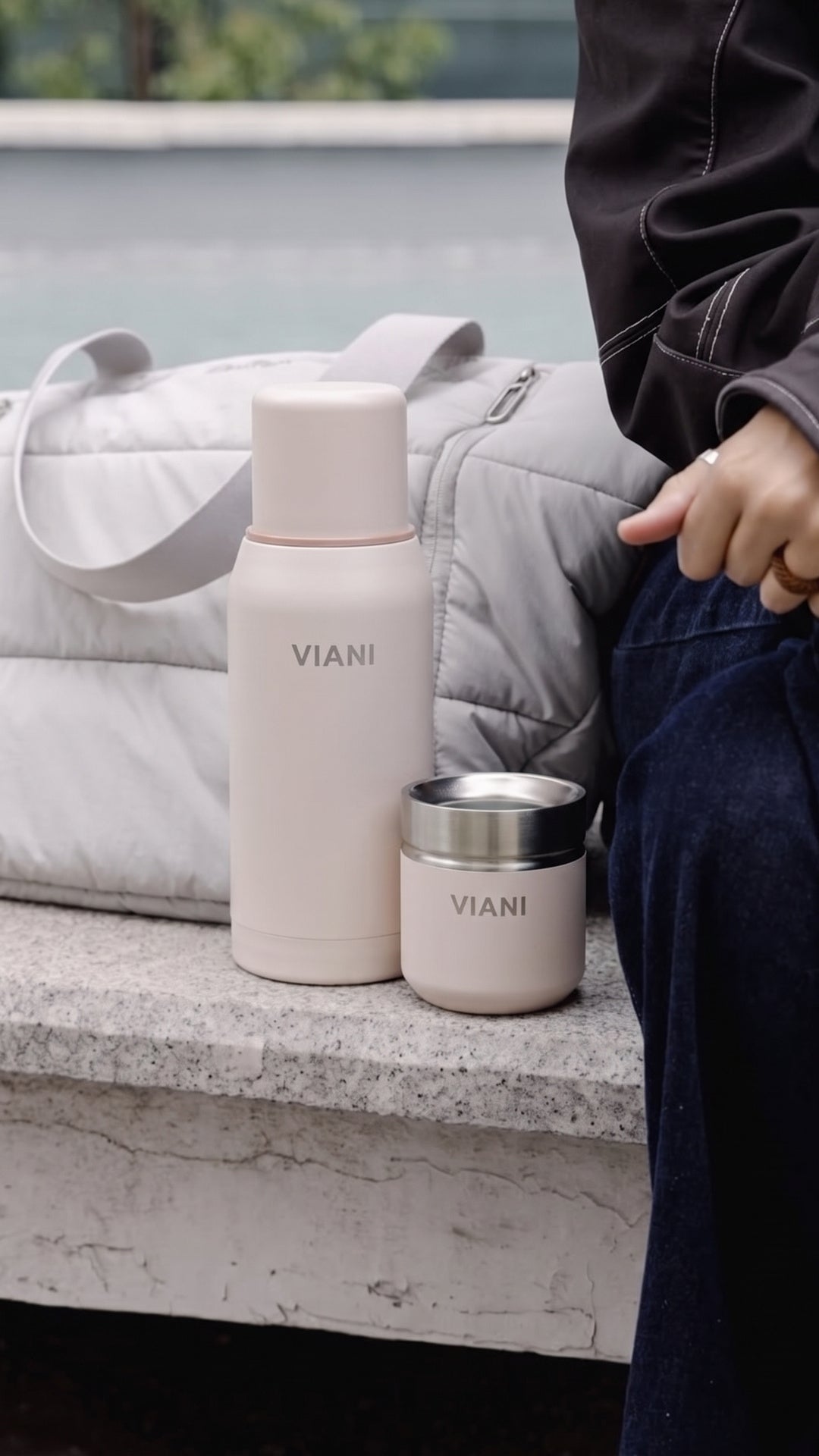 Termo VIANI Rosa 750ml + Mate de regalo