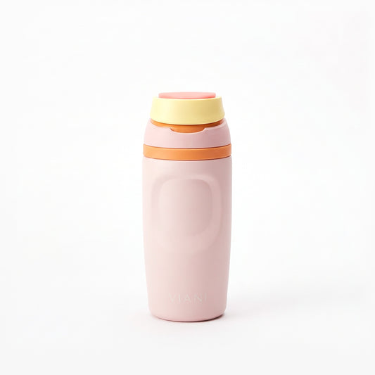Botella Hydra VIANI rosa de frente