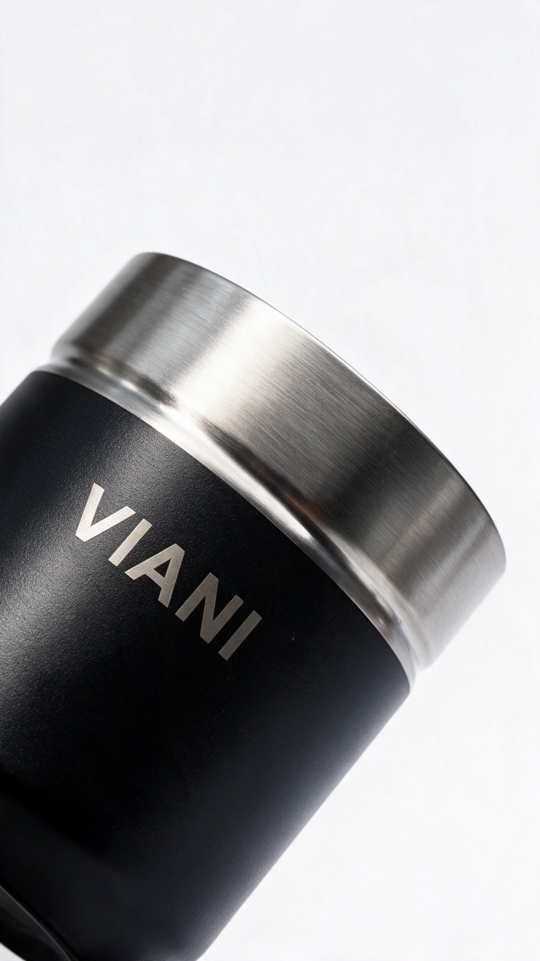 Termo VIANI Negro Classic 1LT + Mate de regalo