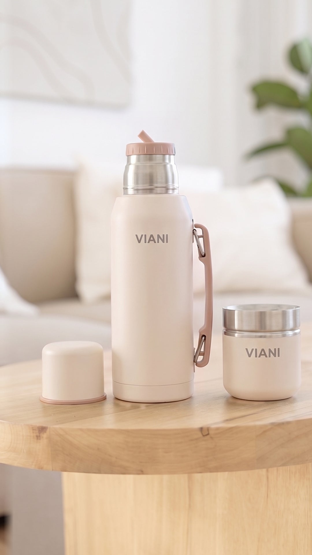 Termo VIANI Rosa Classic 1LT + Mate de regalo
