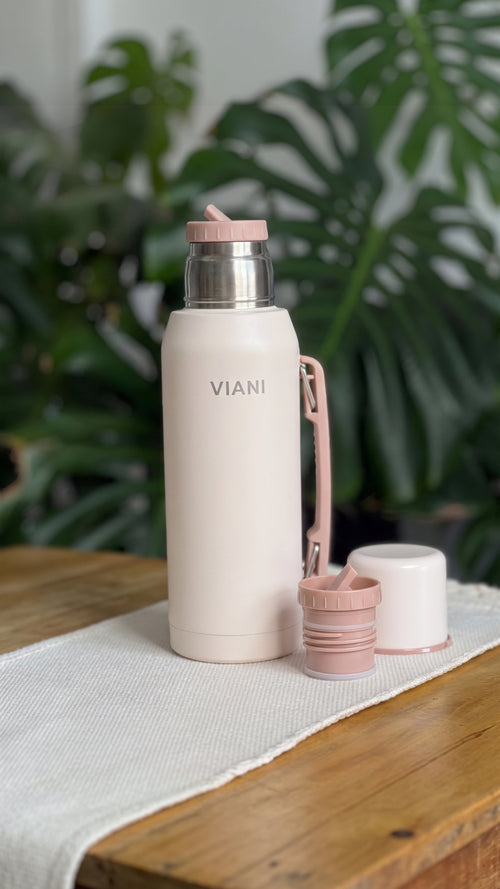 Termo VIANI Rosa Classic 1LT + Mate de regalo