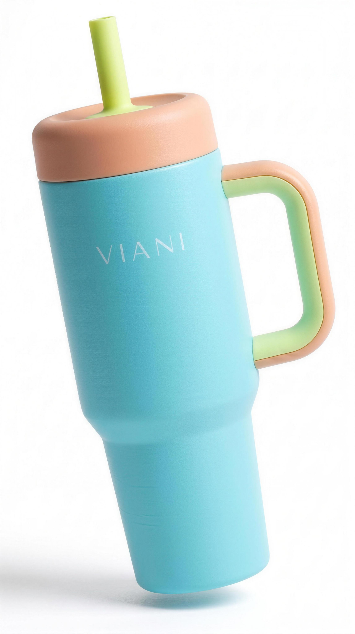 Botella retro VIANI verde - entera