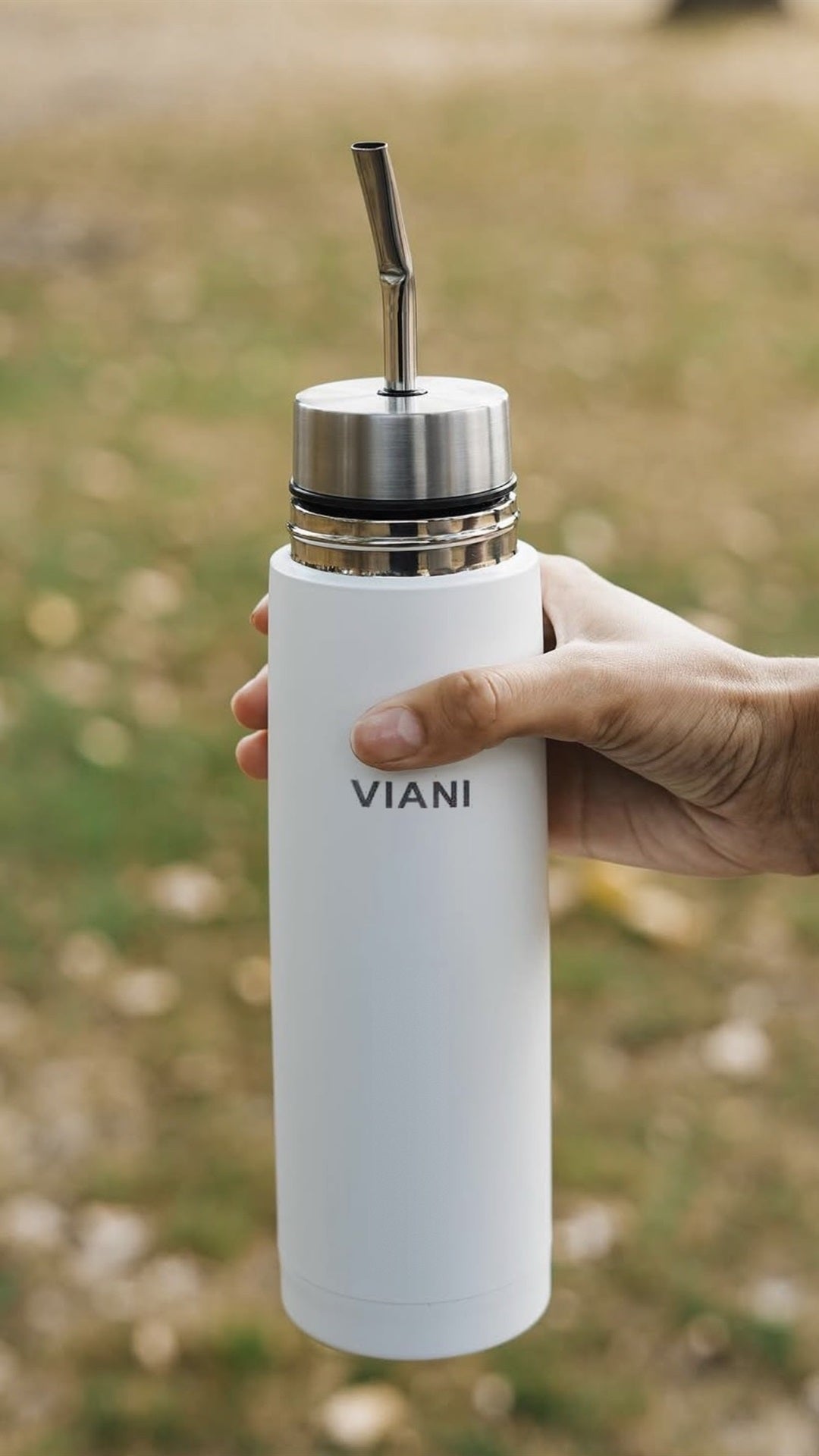 Mate Autocebante VIANI 500ml Blanco