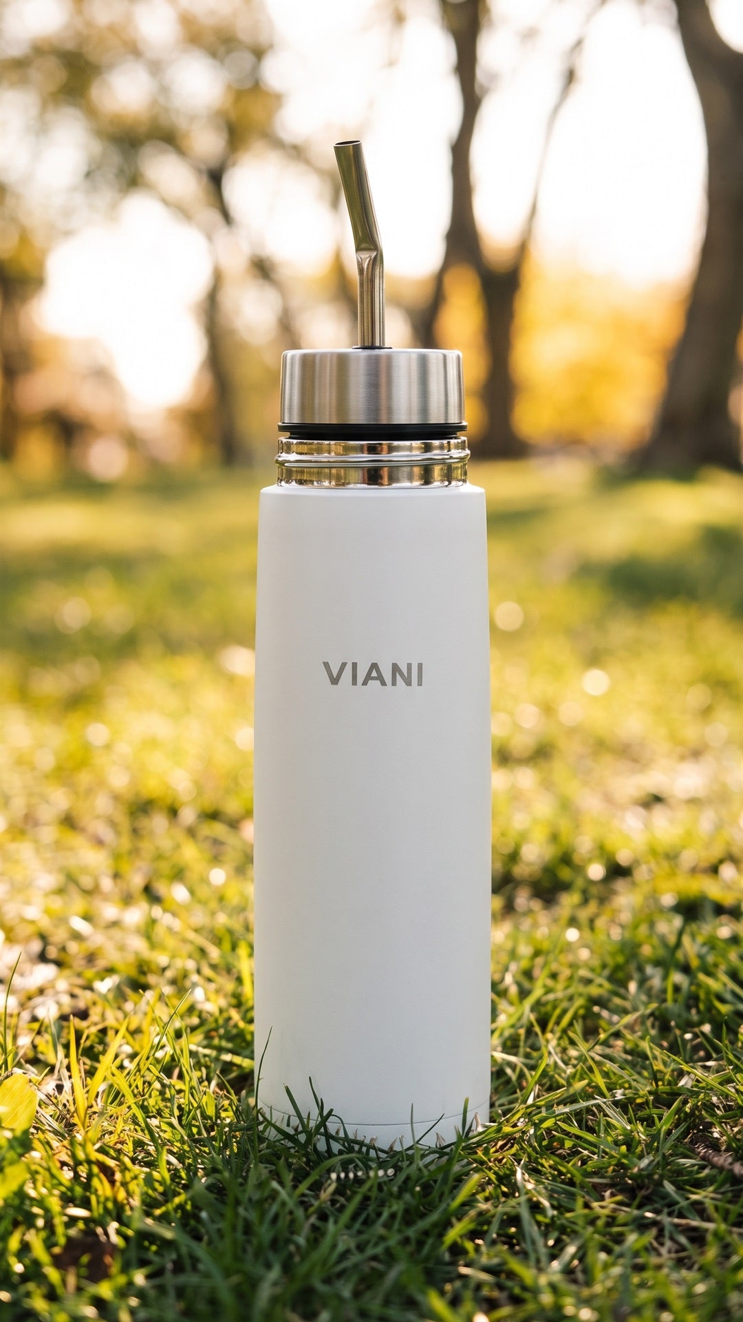 Mate Autocebante VIANI 500ml Blanco