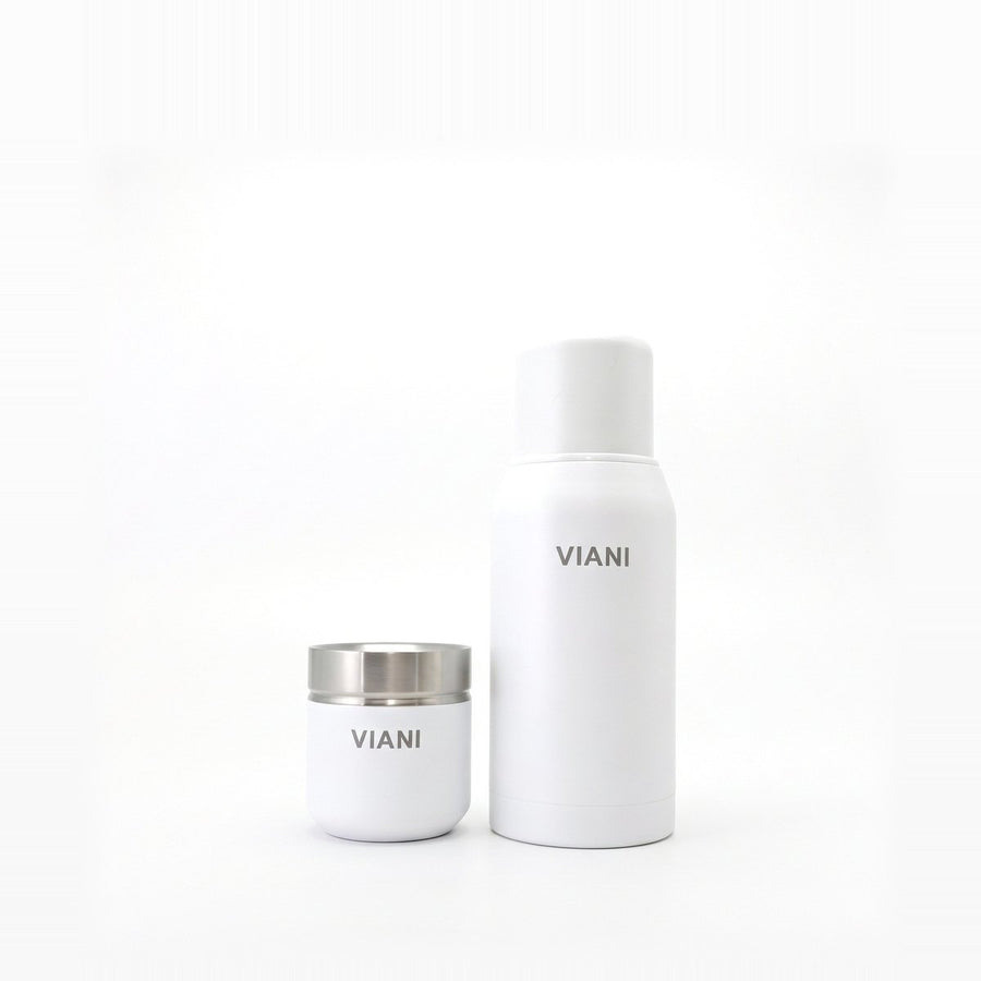 Termo VIANI Blanco 750ml + Mate de regalo